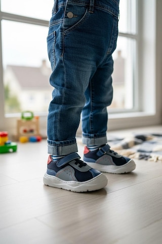 Tuğba Ortopedi 113 Bebek Deri Sneaker Mavi