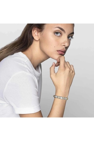 Nomination Italy İtalyan Charm Bileklik Kişiselleştirilebilir Çelik, Gümüş Kalp Link Hediyeli