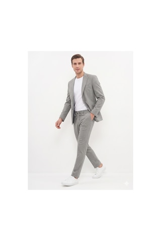 Suit Aydın İtalyan Kesim Slim Fit Erkek Takım Elbise Gri