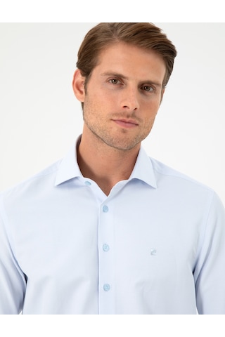 Pierre Cardin Erkek Açık Mavi Gömlek Desenli 50296573-vr003 Açık Mavi