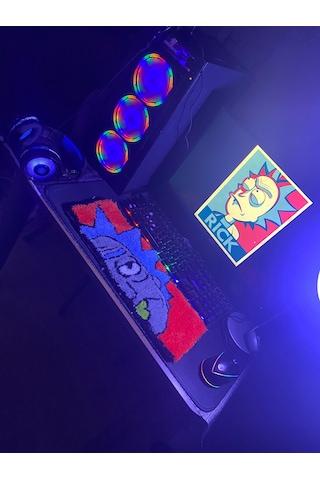 Kirbi Rick And Morty Çok Renkli Kirbi Rick And Morty Çok Renkli