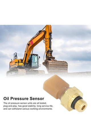 Pazly Yüksek Kaliteli 3 Pinli Yağ Basınç Sensörü - 274-6720 Model, Sızdırmaz Ve Dayanıklı, Caterpillar Ekskavatör Ve Yükleyiciler İçin