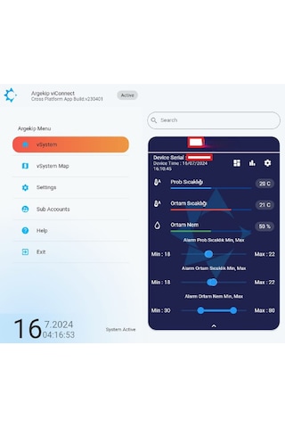 Poe Uyumlu Sıcaklık Ölçüm Cihazları , Dijital, Ortam Sıcaklık Ka