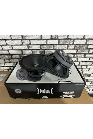 Mobass Mbm-380 20cm Midrange Hoparlör Takımı