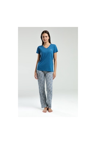 Arnetta Kadın Lacivert Pijama Takımı Ar3209-s-v2 Lacivert