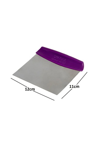 River World Çelik Hamur Kesici Kazıyıcı Pasta Kek Dekorasyon Spatu