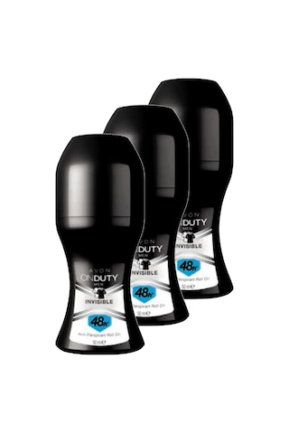 Avon Onduty Invisible Erkek Roll-On Deodorant 3 x 50 ML