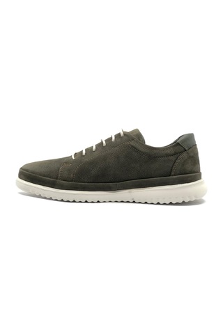 James Franco 9144 Deri Sneaker Casual Erkek Ayakkabı Haki