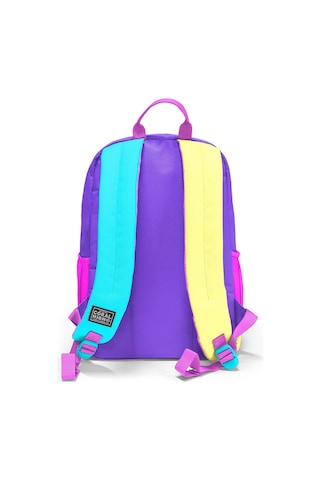 Coral High Çok Renkli Okul Sırt Çantası 23676 Pembe