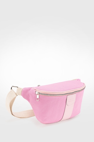 Housebags Kadın Pembe Kanvas Bel Çantası 213 Kanvas Pembe