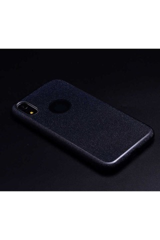 Apple Uyumlu iPhone Xr 6.1 Kılıf Zore Shining Silikon Siyah