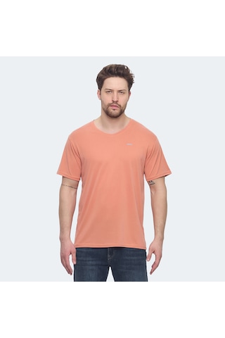 Slazenger KRAKKER Erkek V Yaka Somon Tişört