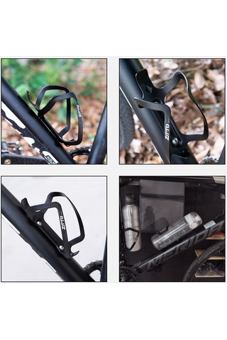 Ztto W316 Alüminyum Alaşımlı Bisiklet Şişe Tutucu Yol Bisikleti Su Şişesi Kafesi Braketi - Kırmızı