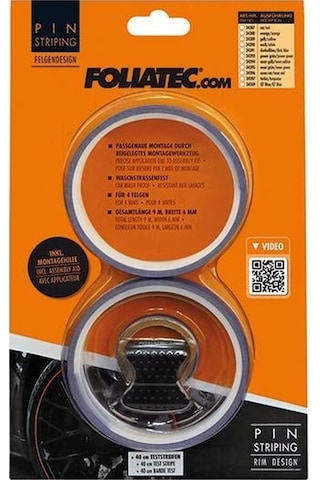 Foliatec Jant Şerit Seti Ve Montaj Aparatı 215x4cm-6mm Lacivert