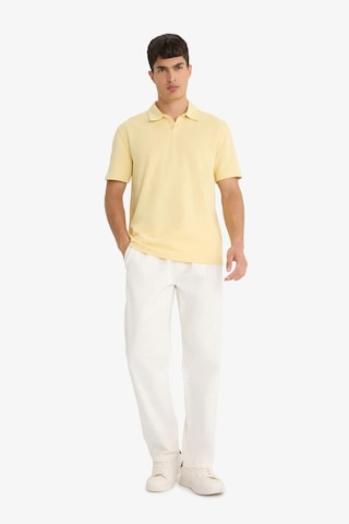 Defacto Regular Fit Polo Yaka Kısa Kollu Tişört F8363ax25smyl188 Sarı