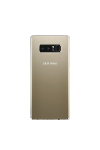 Samsung Galaxy Uyumlu Note 8 Kılıf 1mm Şeffaf Silikon Kılıf