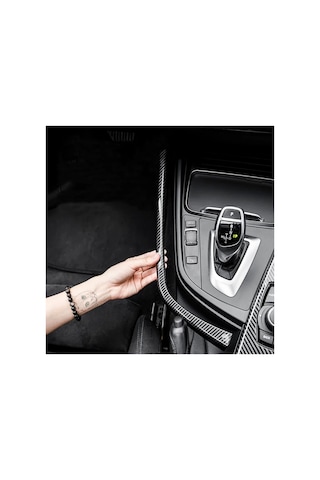 Bmw F30 3 4 Serısı F30 F32 F34 F36 İçin Karbon Fıber Orta Konsol Vıtes Çerçevesı Diğer