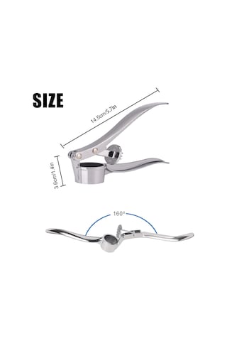 Lichen Profesyonel Mutfak Sarımsak Presi/kıyma/kırıcı İngiltere,