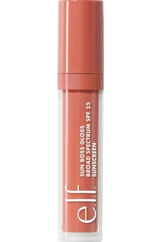 E.l.f. Sun Boss Gloss Spf 25 Nemlendirici Ve Parlak Dudak Parlatıcısı Dudak Parlatıcıları Peachy Kween