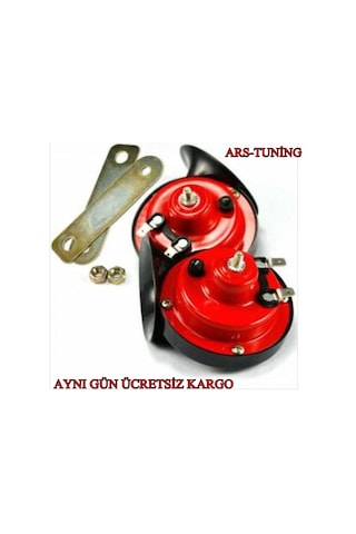 Her Araca Uygun Çiftli Da Dat Korna 12V