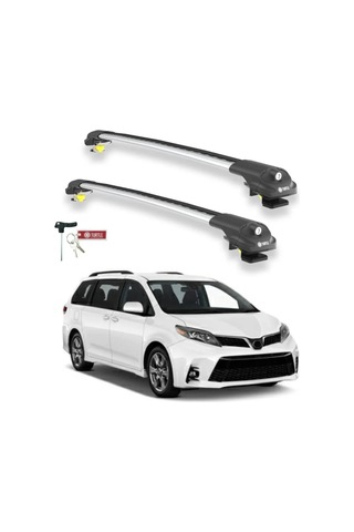 Turtle Toyota Sienna Xl30 2011-2020 Ara Atkı Air1 Gri