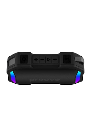Proove Black Rock 10w Taşınabilir Bluetooth Hoparlör Tws & Rgb Işıklı Ipx7 Su Geçirmez Manyetik Mıknatıslı