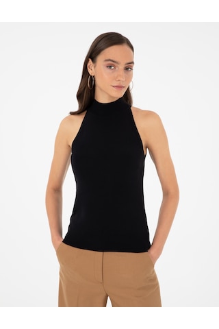 Pierre Cardin Kadın Siyah Bluz Triko 50296460-vr046 Siyah