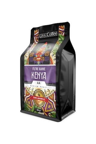Livy Coffee Kenya AA Yöresel Filtre Kahve 250 G Livy Coffee Kenya AA Yöresel Filtre Kahve 250 G