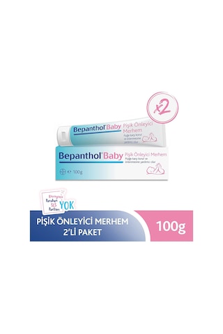 Baby Pişik Önleyici Merhem 2x100 Gr Combo Avanta 2 Adet