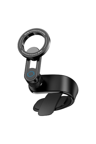 Go Des Gd-hd986 Magnetik Magsafe Uyumlu Bükülebilen Eğimi Ve Düz Zemin Araç Telefon Tutucu Siyah