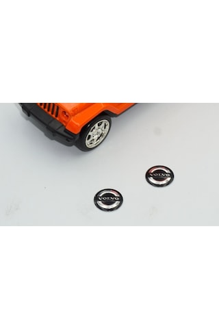 Volvo Oto Anahtar 3M Metal Alaşım Logo 2Li Set