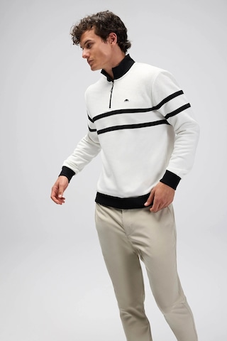 Ellesse Erkek Sweat Em619-of Beyaz BEYAZ