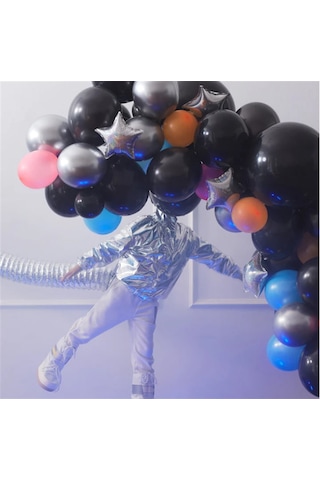 Meri Meri - Cosmic Balloon Garland Kit - Uzay Balon Seti - 48 Balon 0 - 99