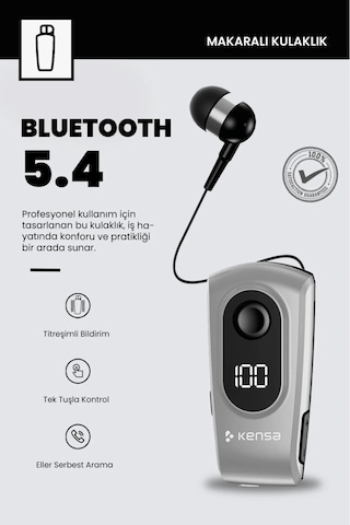 Makaralı Kulaklık Bluetooth 5.4 18 Saat Konuşma Dijital Ekran Titreşimli Yüksek Kalite Ses 01