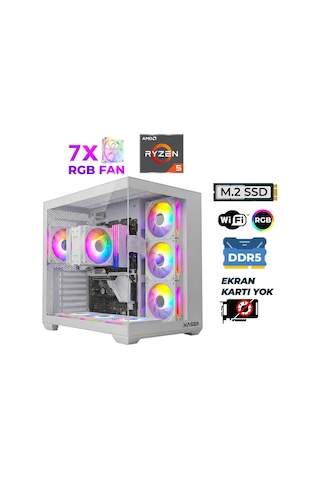 Xaser Raze X100 R5-7600 32 GB 1 TB SSD Masaüstü Oyuncu Bilgisayarı