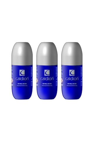 Caldion Antiperspirant Erkek Roll-On Deodorant 3 x 50 ML Caldion Antiperspirant Erkek Roll-On Deodorant 3 x 50 ML