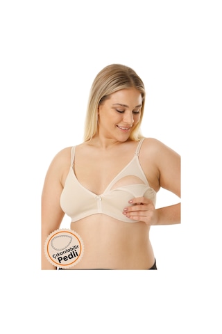 Parlingerie Çıkarılabilir Pedli Emzirme Sütyeni Ten