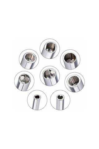 Mufunye 8 Farklı Karbüratör Tornavidası, Karbüratör Ayar Alet Seti 2 Zamanlı Motorlar İçin Karbüratör Ayarı