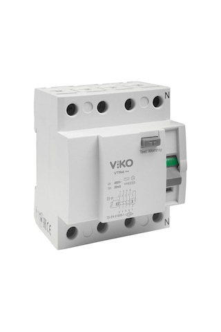 Viko Vtr4-6330 Kaçak Akım Koruma Rölesi 4X63A 30Ma