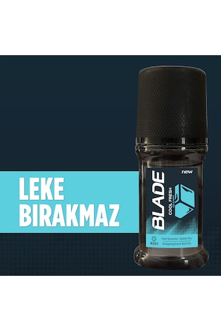 Blade Cool Fresh + Green Dream + Marine Erkek Roll-On Deodorant 3 x 50 ML