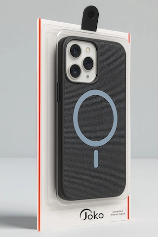 Joko Apple iPhone Uyumlu 15 Helen Magsafe Kapak - Pembe Düz Renkli