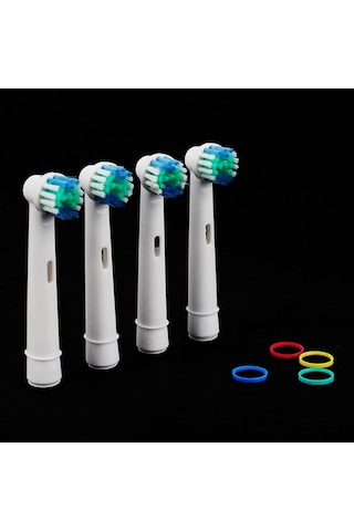 Diş Fırçası Oral-B Uyumlu Yedek Başlığı 4'lü