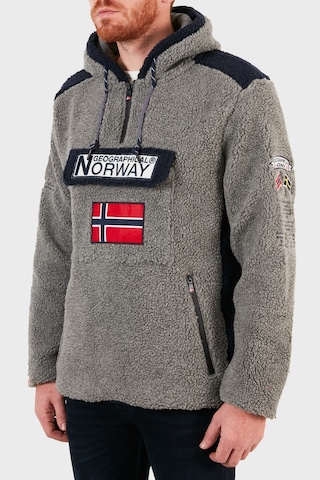Norway Geographical Erkek Sweat Gymclasssherpa (518028152) Gri
