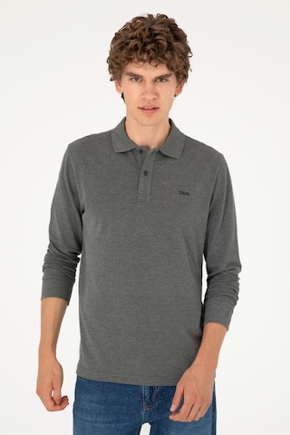U.s. Polo Assn. Erkek Antrasit Melanj Sweatshirt 50295169-vr081 Antrasit Melanj