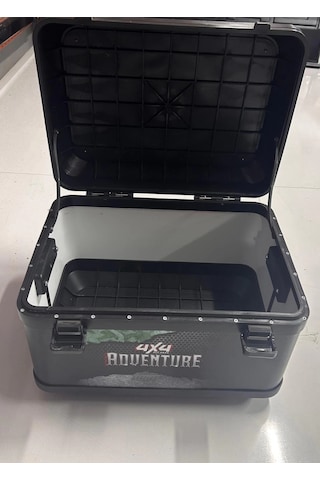 90 Lt Siyah Baskılı Thru Box Siyah