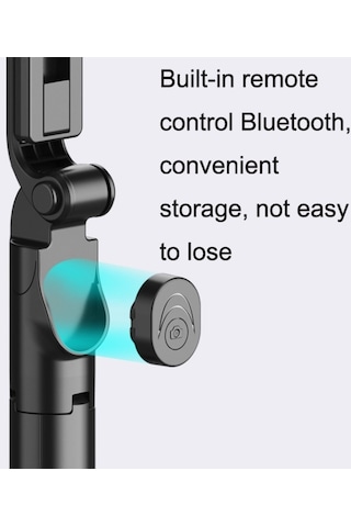 Cbtx Xt02p Mini Bluetooth Canlı Tripod Selfie Stick Beyaz