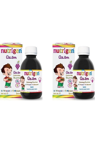 Nutrigen Üzüm Şurup 200 Ml 2 Adet