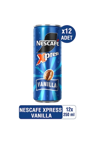 Nescafé Xpress Vanilla Soğuk Kahve 250ml X12 Espresso