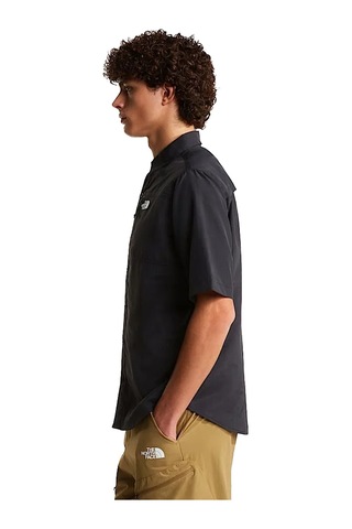 The North Face M Sequoia Ss Erkek Gömlek Siyah
