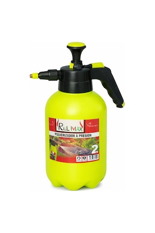 Basınçlı Bahçe Spreyi 2 Litre, El Pompalı İlaçlama Ve Sulama Püskürtücüsü, Ayarlanabilir Nozul, Çok Amaçl Genel
